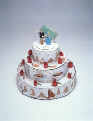 日比野克彦《WEDDING CAKE》1980年